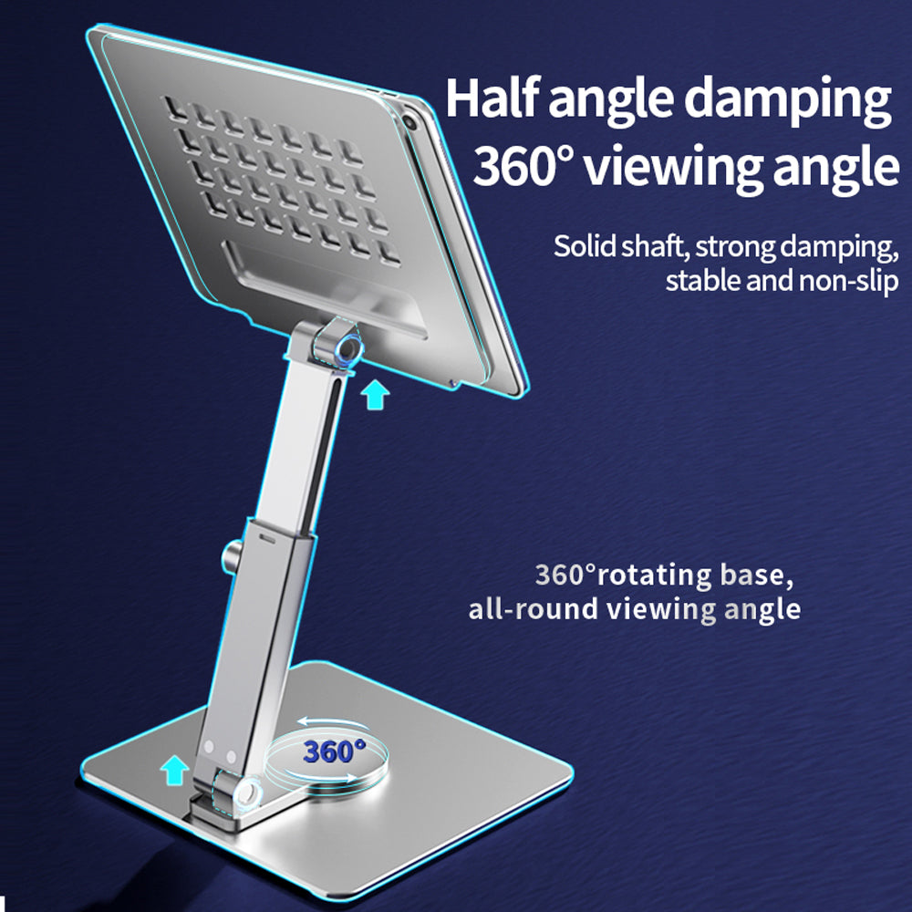 Universal 360° Rotating Desk Stand For Tablets and Cellphones