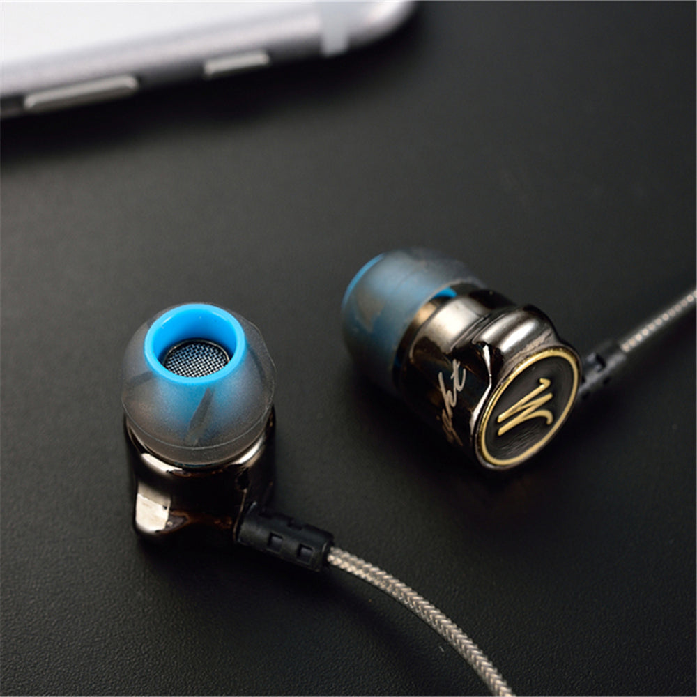 Deep Bass Metal Earphones with Mic