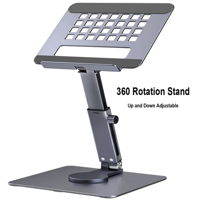 Universal 360° Rotating Desk Stand For Tablets and Cellphones